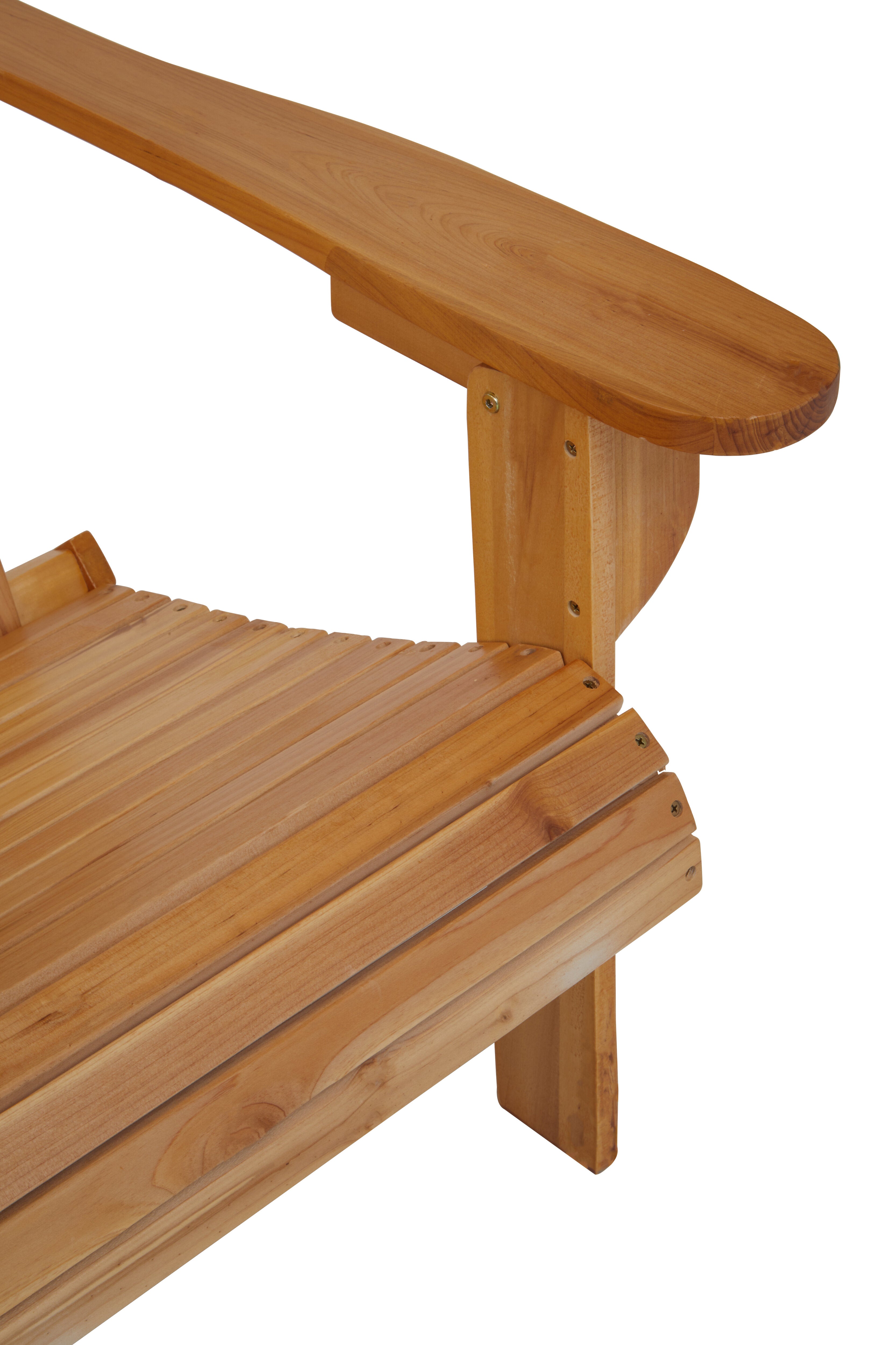 Fontana Natural Solid Wood Chair